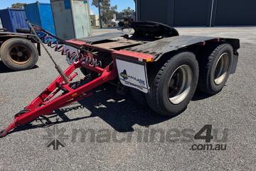 Trailer Dolly Bogie 3.5 inch turntable Short Draw Bar 1CTC276 SN1802