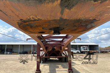 2017 Barker Heavy Duty Tri Axle Tri Axle Skel A Trailer