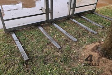 3 Bin Fork Rear Tractor Attachment **Located Werribee South**