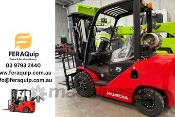 FERAQuip 2.5t forklift LPG/Petrol