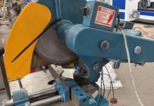 Used Brobo NF350 Aluminium Saw on Stand 240volt