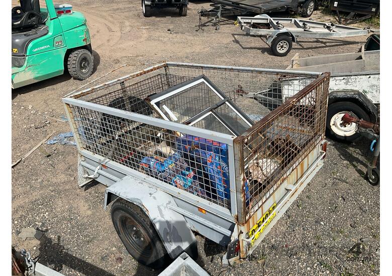 Unknown Single Axle Box Trailer