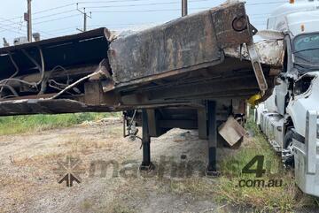 2013 Vawdrey VB S3 Tri Axle Drop Deck Curtainside Trailer
