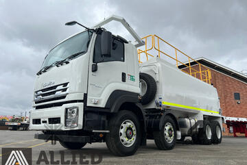   2025 ISUZU 8X4 18,000l WATER TRUCK WITH AES MODULE