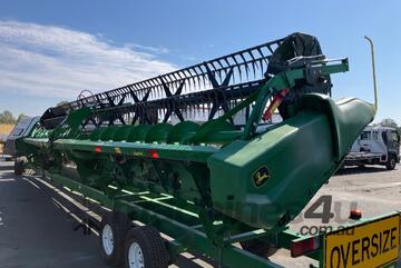 2024 John Deere RD40F Header Front & Trailer Combination