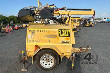 2011 Bliss Fox Single Axle Light Tower Trailer