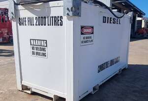 2,000L Portable Diesel Tank (generator available for purchase also)