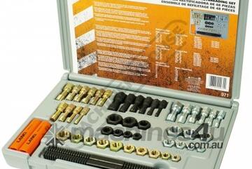 971 Metric, UNC, UNF Thread Restorer Tap & Die Kit - 48 Piece M6 - M14, 1/4
