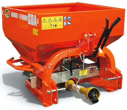 caption SDA Fertiliser Spreader