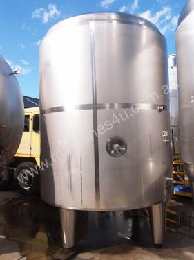 Stainless Steel Jacketed Tank - Capacity 10,000Lt.