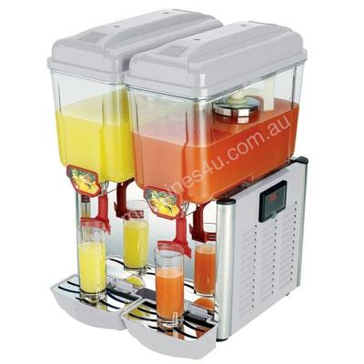 caption JDA0002 Double Bowl Juice Dispenser