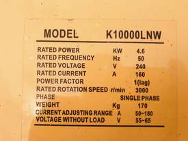 TMG Diesel 5KVA Generator and 180 AMP Welder - picture1' - Click to enlarge