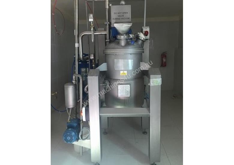 caption Complete 100 kg Batch Vacuum Cooker system