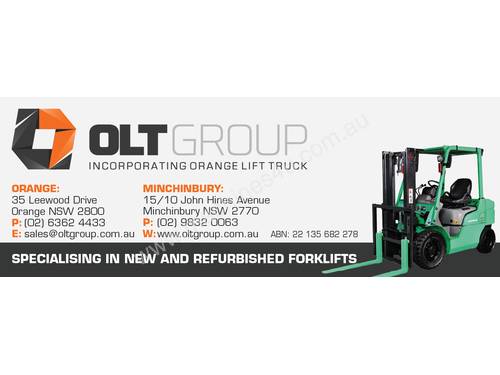 OLT Group Used Forklifts Sydney and Orange NSW