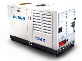 Portable Diesel Compressor Box Type - 185 CFM 49 HP Silent Box - Kubota - picture0' - Click to enlarge