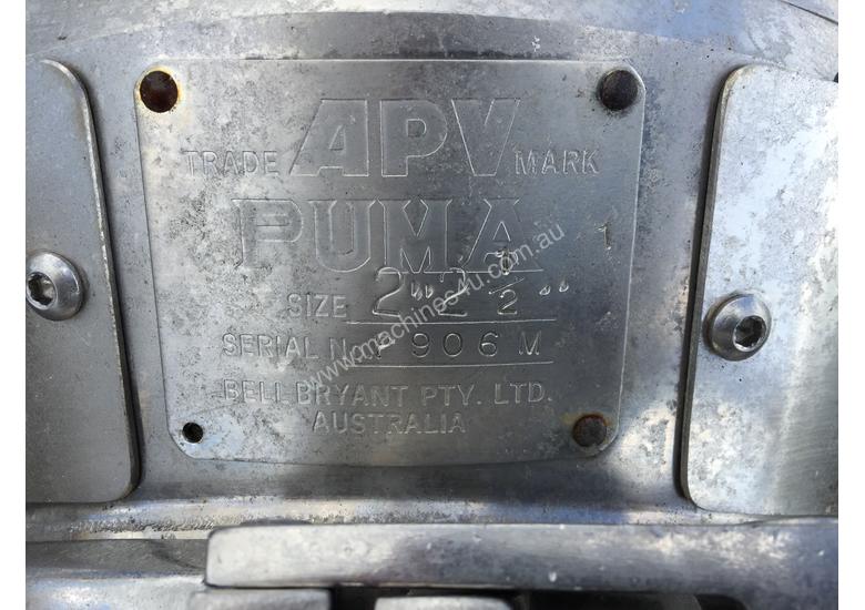 caption Various APV Puma Pumps suitable for Dairy, Brewery, Pharmaceutical and Food Industries