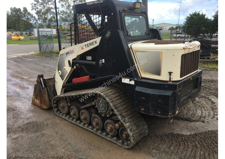 caption Terex PT50 PosiTrack 2011 Open ROPS