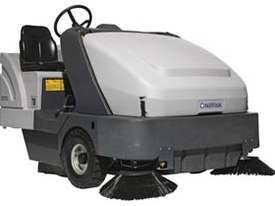 Nilfisk Ride On Sweeper (LPG) SR1601.  Also available in Diesel and Battery models. - picture0' - Click to enlarge