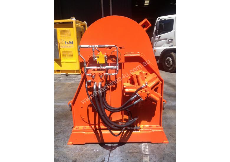 Used 2012 Fremantle Hydraulics 10T Hydraulic Wire Rope Spooling Winch