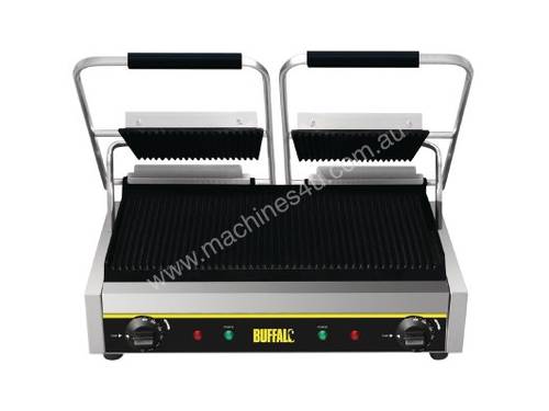 Apuro Bistro Contact Grill - Double (Ribbed/Ribbed) - AUS PLUG