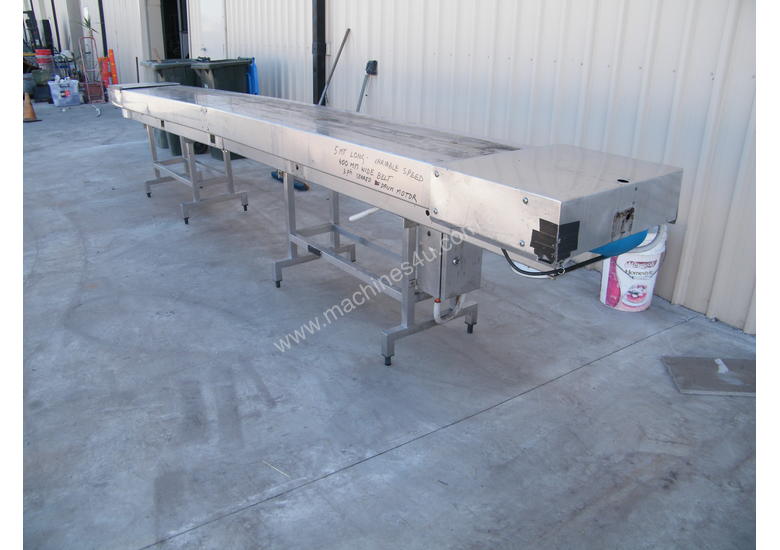 caption ss conveyor 5 mt long
