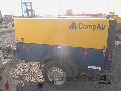 2009 Compair C76 268cfm Air Compressor