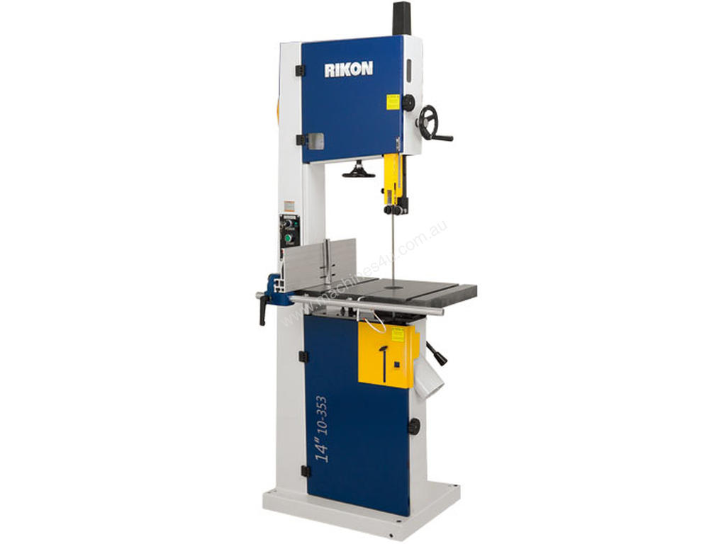 New 1990 rikon Band Saw 350mm 14 PROFESSIONAL 3HP 240V ALUMINUM FENCE
