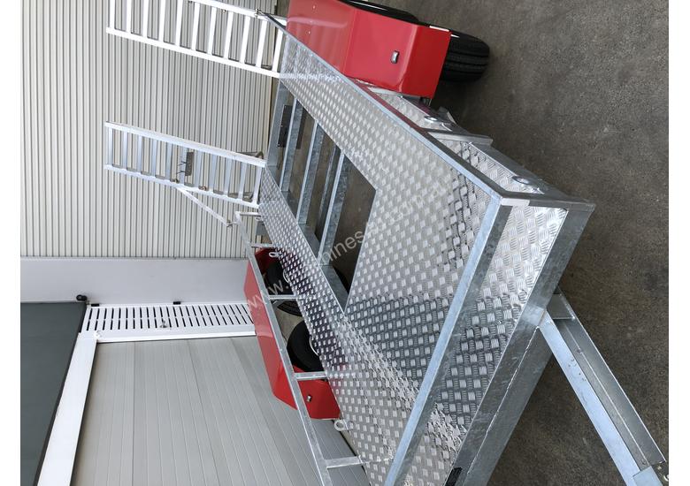 caption Steel Galvanized Plant Trailers