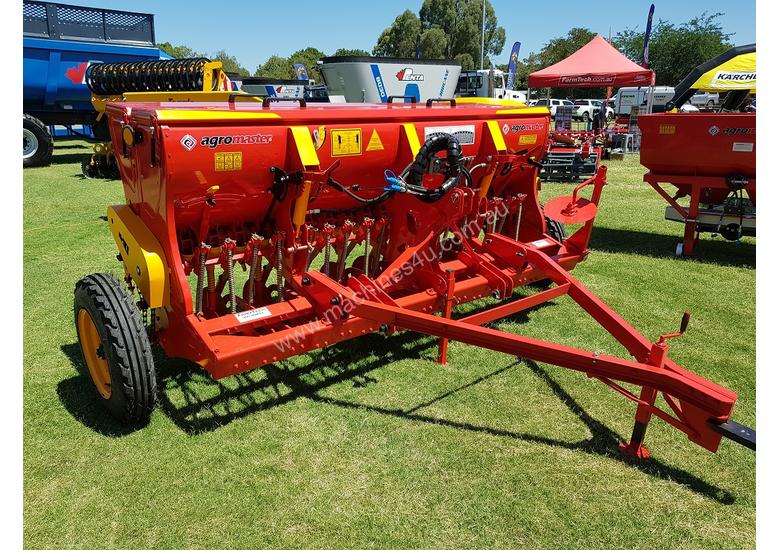 New 2018 Agromaster 2018 Agromaster Bm 18r Single Disc Seed Drill Packer Roller 3 3m Seed Drills 