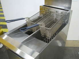 Commercial Twin Pan Gas Deep Fryer - picture0' - Click to enlarge