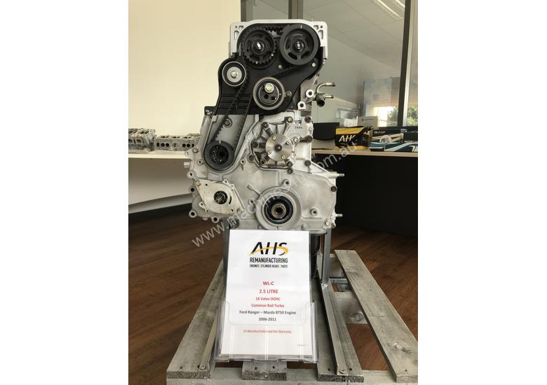 caption Mazda WLAT 2.5L 2 Cylinder 16V DOHC Fully Reconditioned Long Motor