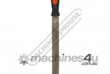 Engineers File, Half Round - Smooth Cut EF-HRF Hi-Quality Hardened & Tempered Carbon Steel 250mm Bla