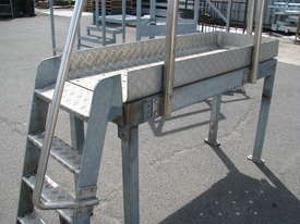 Raised Platform Steel Stairs Staircase Steps - 1m high - picture2' - Click to enlarge