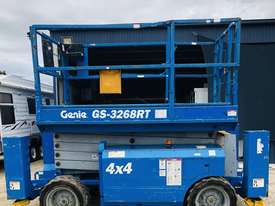 Genie GS3268RT  Rough Terrain Scissor lift in time till 2021 - picture0' - Click to enlarge