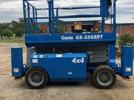 Genie GS3268RT  Rough Terrain Scissor lift in time till 2021 - picture1' - Click to enlarge