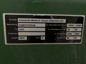 Amazone UX3200 Super 3200L Trailed Spray Unit - picture2' - Click to enlarge