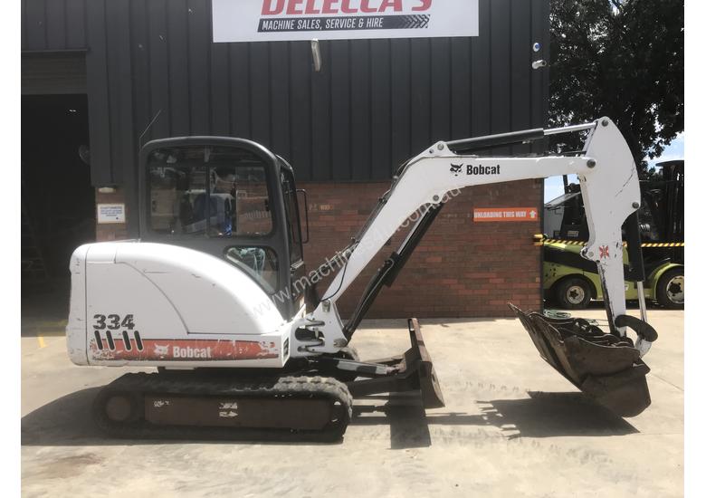 caption 331 bobcat excavator