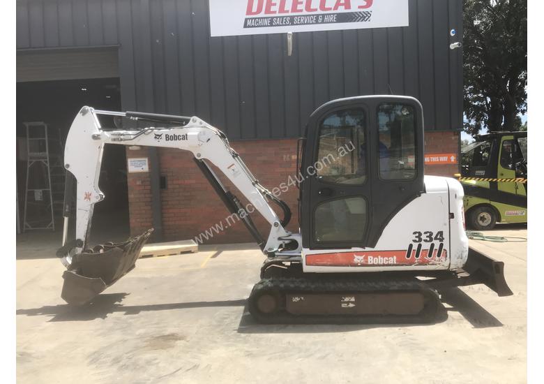 caption 331 bobcat excavator