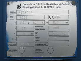 Vertical Air Compressor Pressure Receiver Tank 970L - Donaldson - picture2' - Click to enlarge