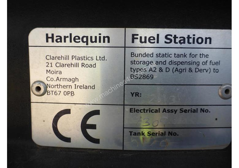 caption Harlequin AdBlue Fuel Station - S/N: Tank - 5120 & Electrical Assy - 7309