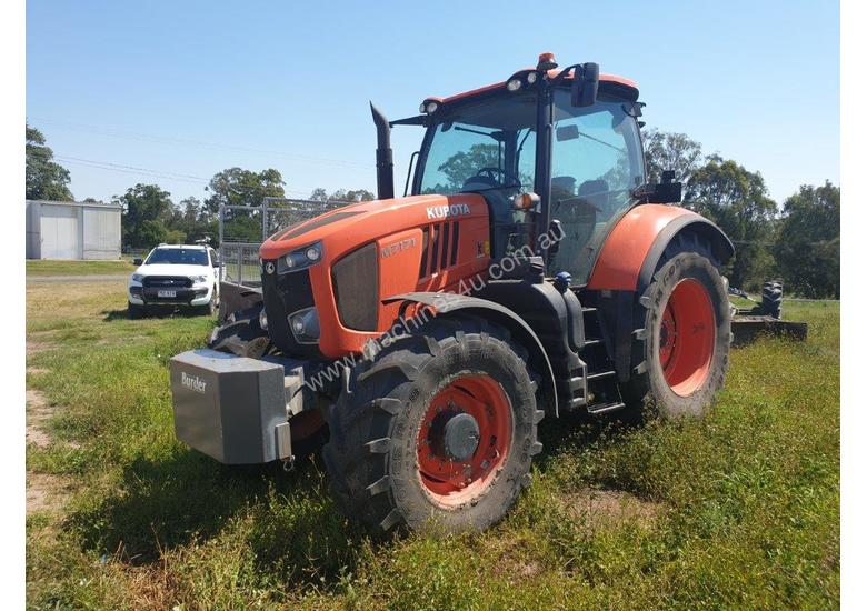 caption Kubota M7171 Tractor With Warranty
