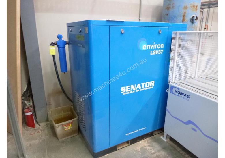 caption Senator Environ LSV37 Electric Rotary Screw Compressor