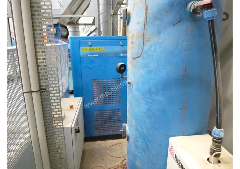 caption Senator Environ LSV37 Electric Rotary Screw Compressor