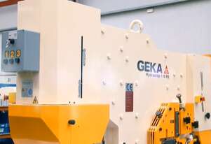GEKA Hydracrop 110S Punch & Shear Precision Metal Fabrication!
