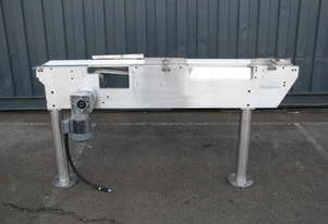 Stainless Steel Motorised Belt Conveyor - 1.8m long