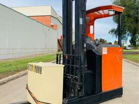 2004 TOYOTA BT RR M16 1.6T Electric Reach Forklift - 7m High 1600kg Capacity - picture0' - Click to enlarge