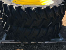 John Deere Rear Dual tyres and hubs Tyre/Rim Combined Tyre/Rim - picture0' - Click to enlarge