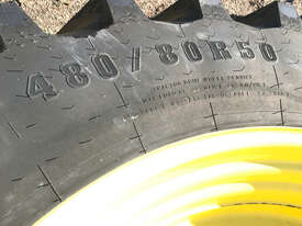 John Deere Rear Dual tyres and hubs Tyre/Rim Combined Tyre/Rim - picture2' - Click to enlarge