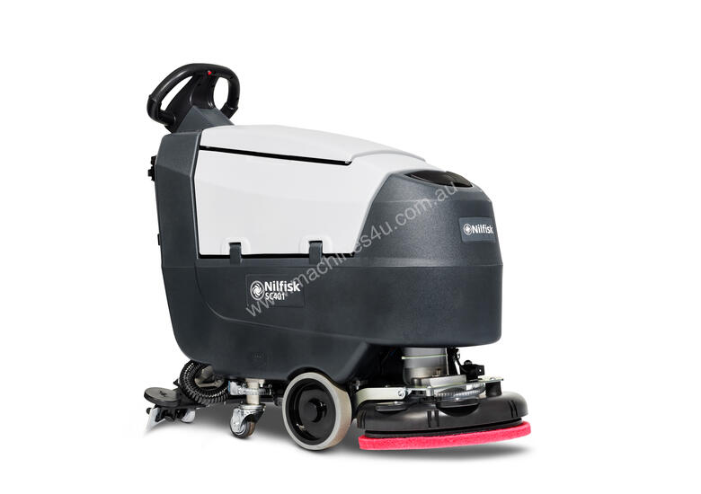 caption Nilfisk SC401 Walk Behind Scrubber