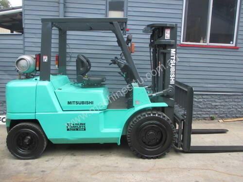 Mitsubishi 4 ton Container Mast Used Forklift #1578